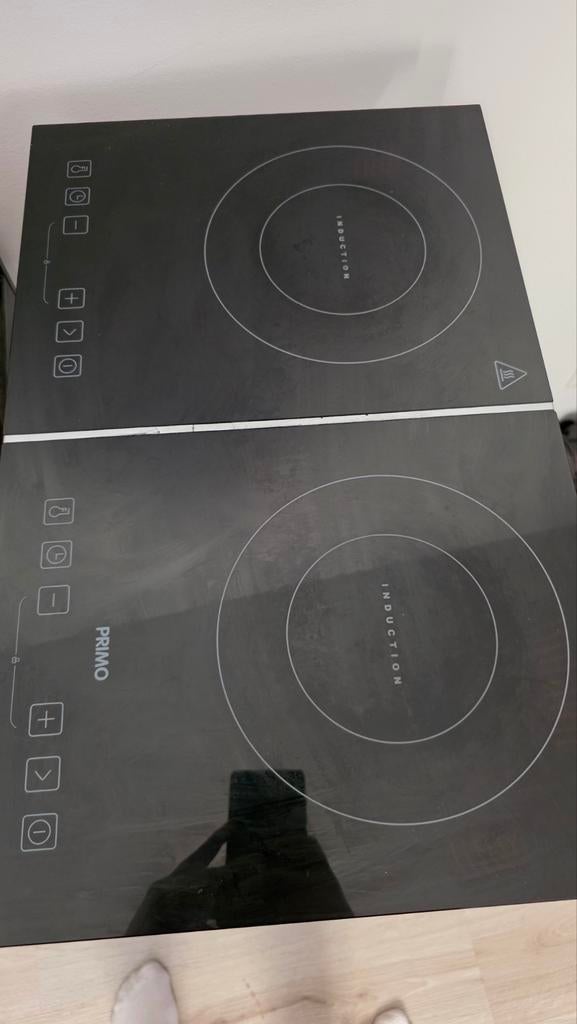 Primo IKP3-WS Inductiekookplaat - 2 kookzones, 3500W, 3 kookzones of minder, Ophalen of Verzenden, Zo goed als nieuw, Inductie