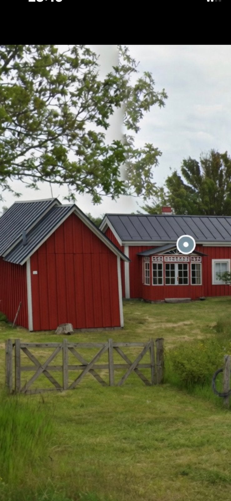 Te koop : 650 m2 eigen grond met 2 huisjes op Noord Öland, Vakantie, 3 personen, Landelijk, Chalet, Bungalow of Caravan, Eigenaar