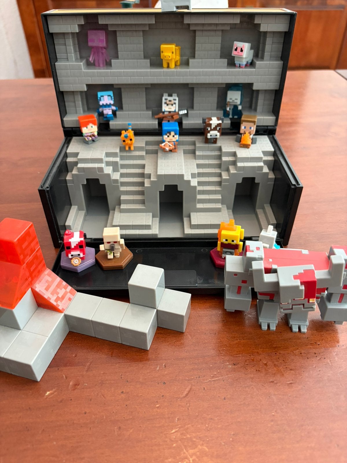 Minecraft figuren, Ophalen of Verzenden, Zo goed als nieuw