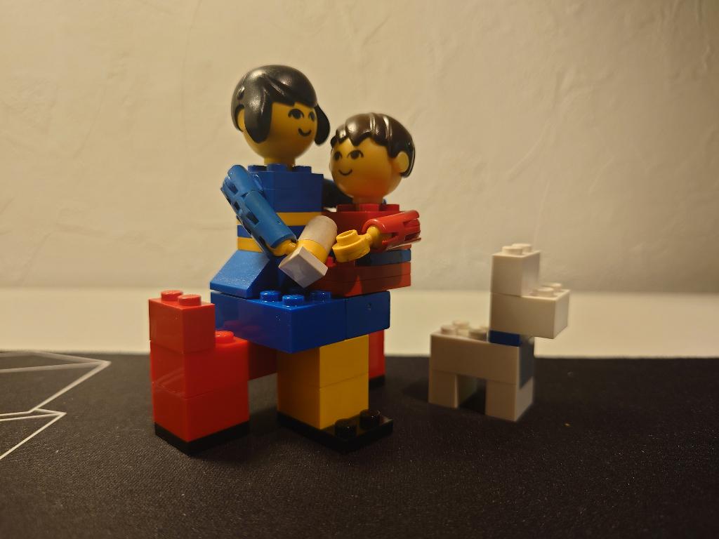 Lego 211 Mother and Baby with Dog, Gebruikt, Overige thema's, Lego, Compleet