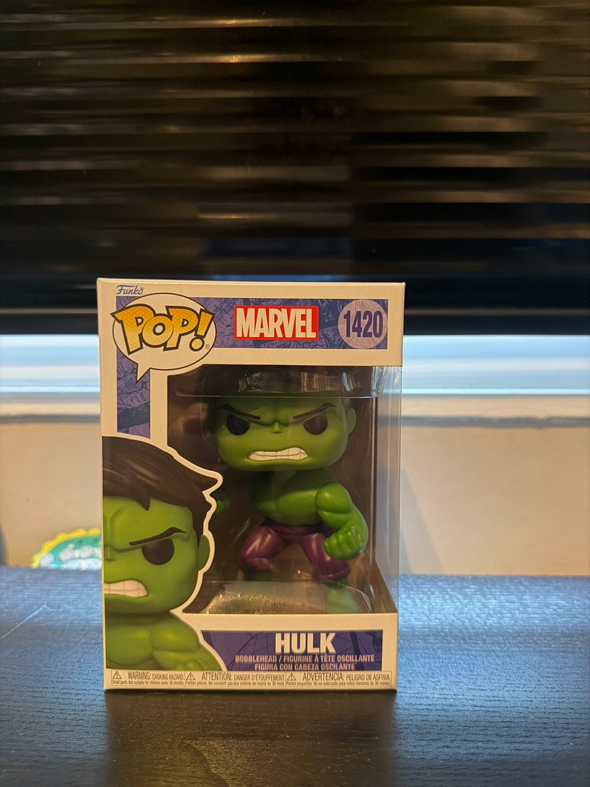 Funko Pop Hulk Marvel 1420, Ophalen of Verzenden, Zo goed als nieuw