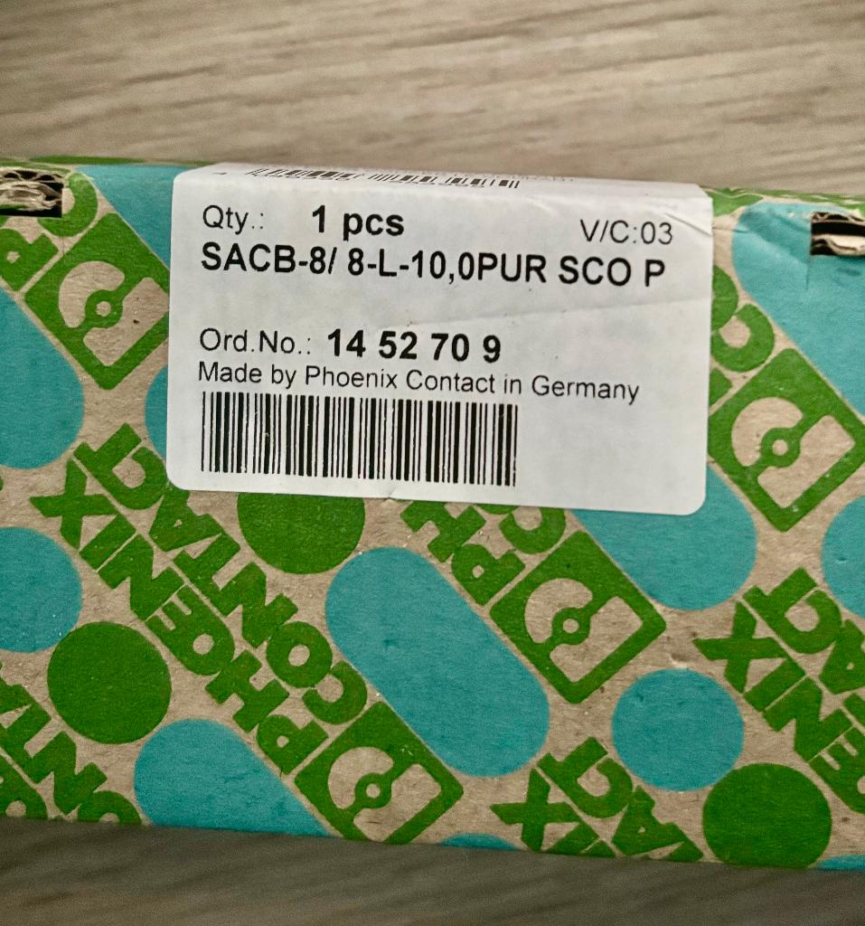 PHOENIX CONTACT - Verdelerbox - SACB-8/8-L-10,0PUR SCO P, Ophalen of Verzenden, Nieuw