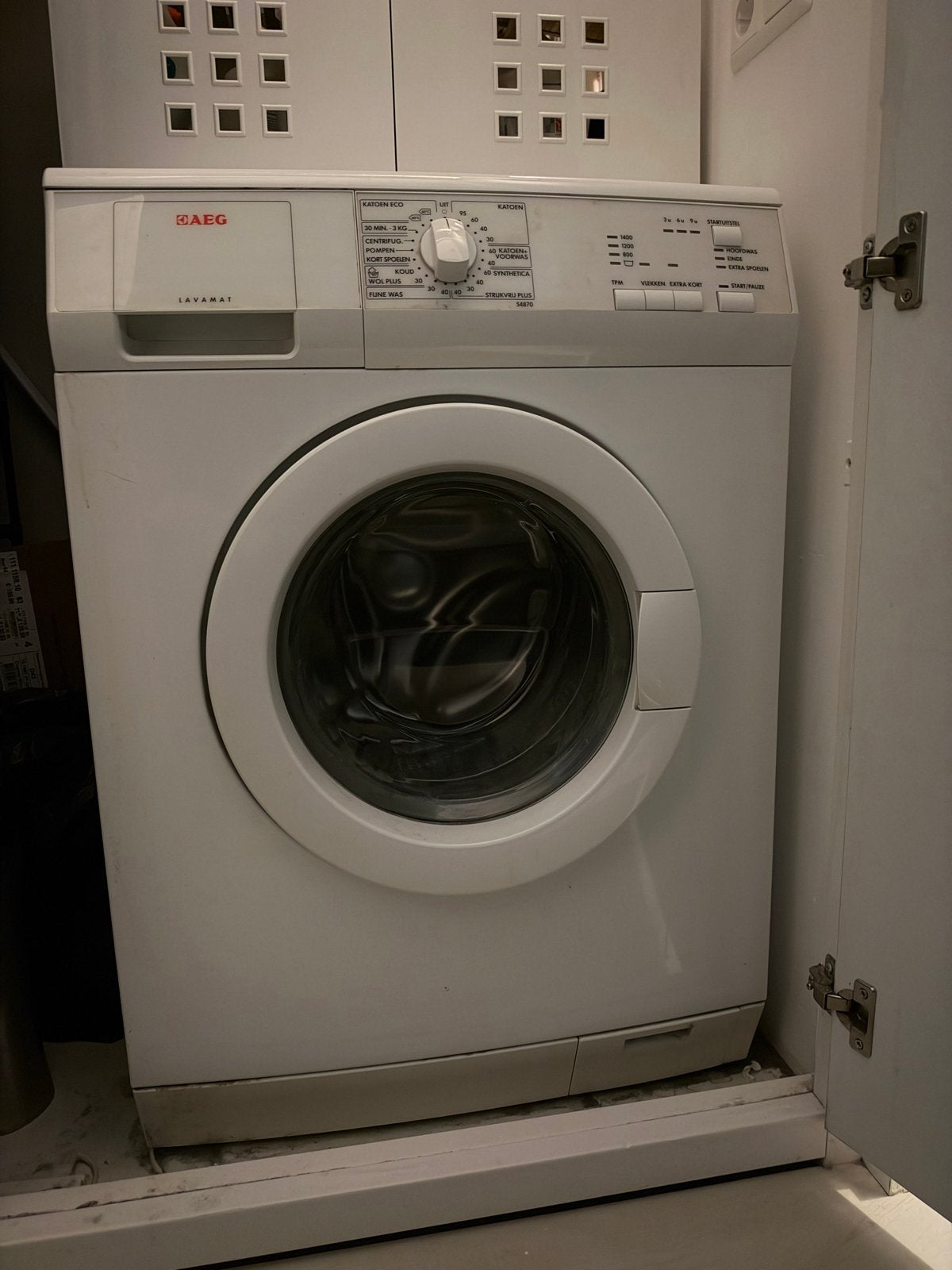 AEG Lavamat wasmachine - 9 jaar oud, werkt uitstekend!, Ophalen, Gebruikt, Voorlader, Kort programma