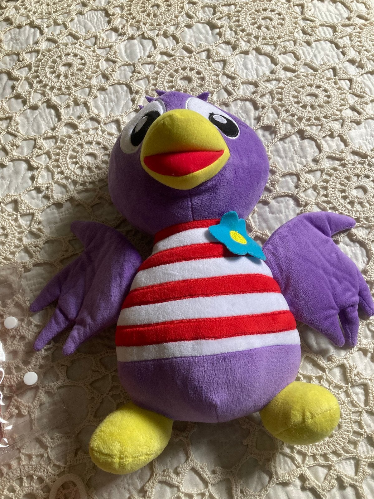 Efteling Jet (van Jokie) 30 cm, Paars, Overige typen, Ophalen of Verzenden, Zo goed als nieuw
