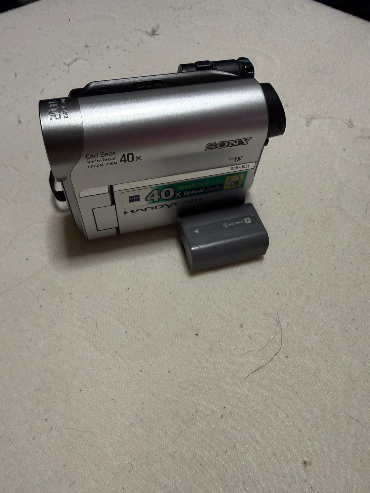 Sony dcr-hc51e, Mini dv, Gebruikt, 20x of meer, Ophalen of Verzenden