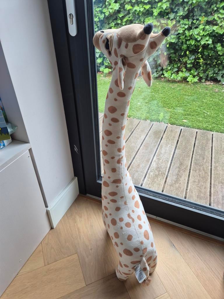 Grote knuffel giraf - Zo goed als nieuw (H&M), Giraf, Ophalen of Verzenden, Zo goed als nieuw, Middelgroot (20 tot 80 cm)