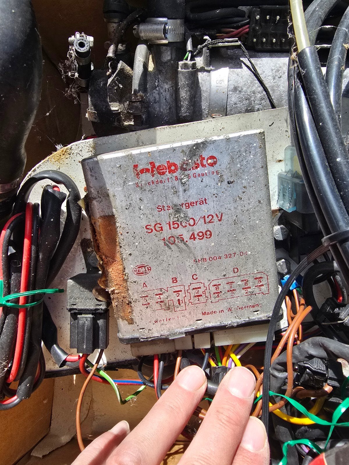 Webasto Standkachel compleet/Onderdelen - SG 1500/12V, Ophalen of Verzenden, Gebruikt, Overige automerken