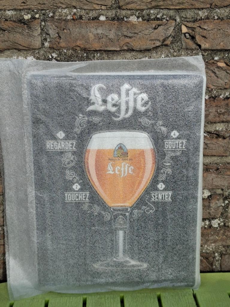 Reclamebord Leffe - in verpakking, Ophalen of Verzenden, Nieuw, Reclamebord, Plaat of Schild, Leffe