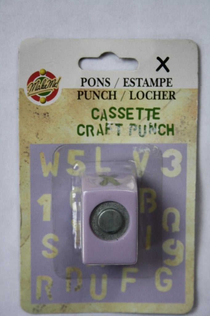 Make me cassette craft punch x, Verzenden, Nieuw, Overige thema's, Pons of Mal