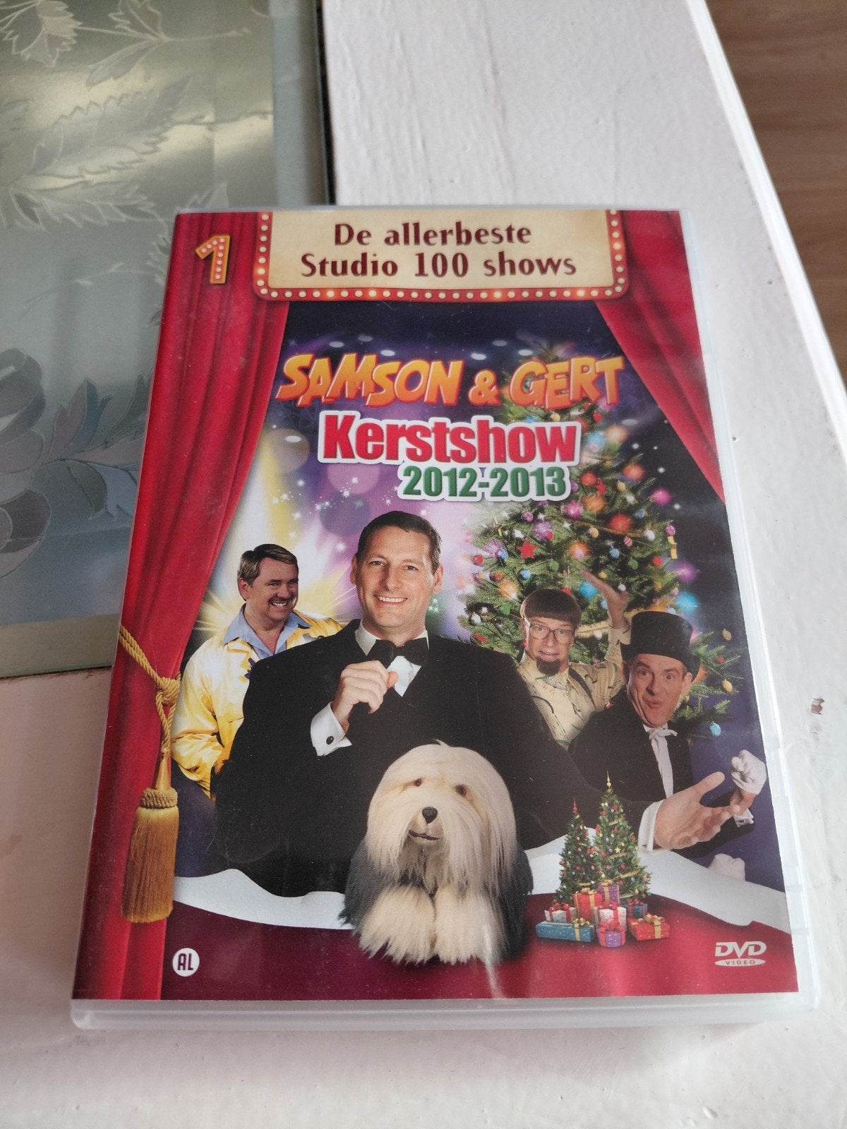 Samson en Gert Kerstshow 2012-2013 dvd. Studio 100, Show, Alle leeftijden, Ophalen of Verzenden, Zo goed als nieuw