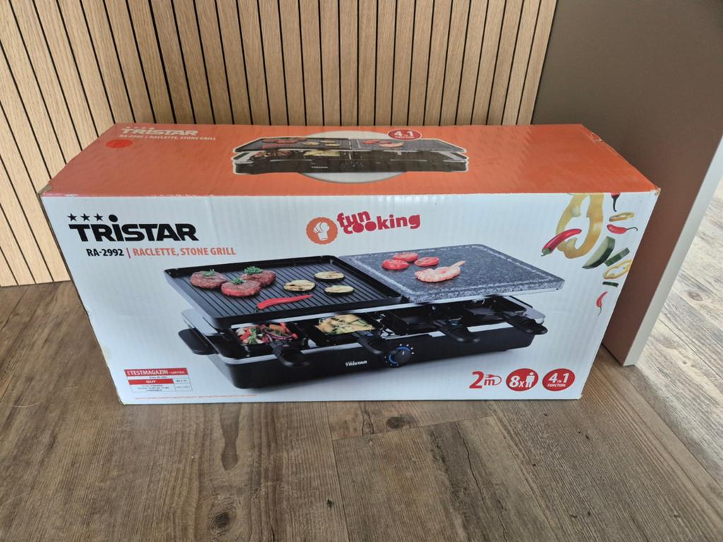 Tristar RA-2992 Raclette, Ophalen, Nieuw, 8 personen of meer