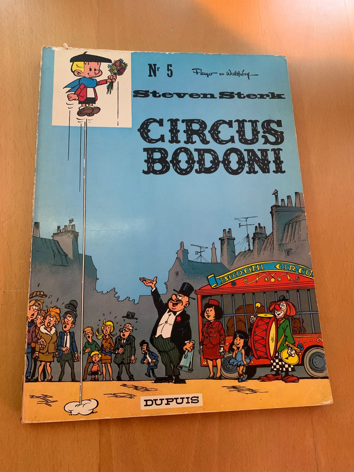 Steven Sterk - Circus Bodoni (Nr. 5), Boeken, Eén stripboek, Ophalen of Verzenden, Gelezen