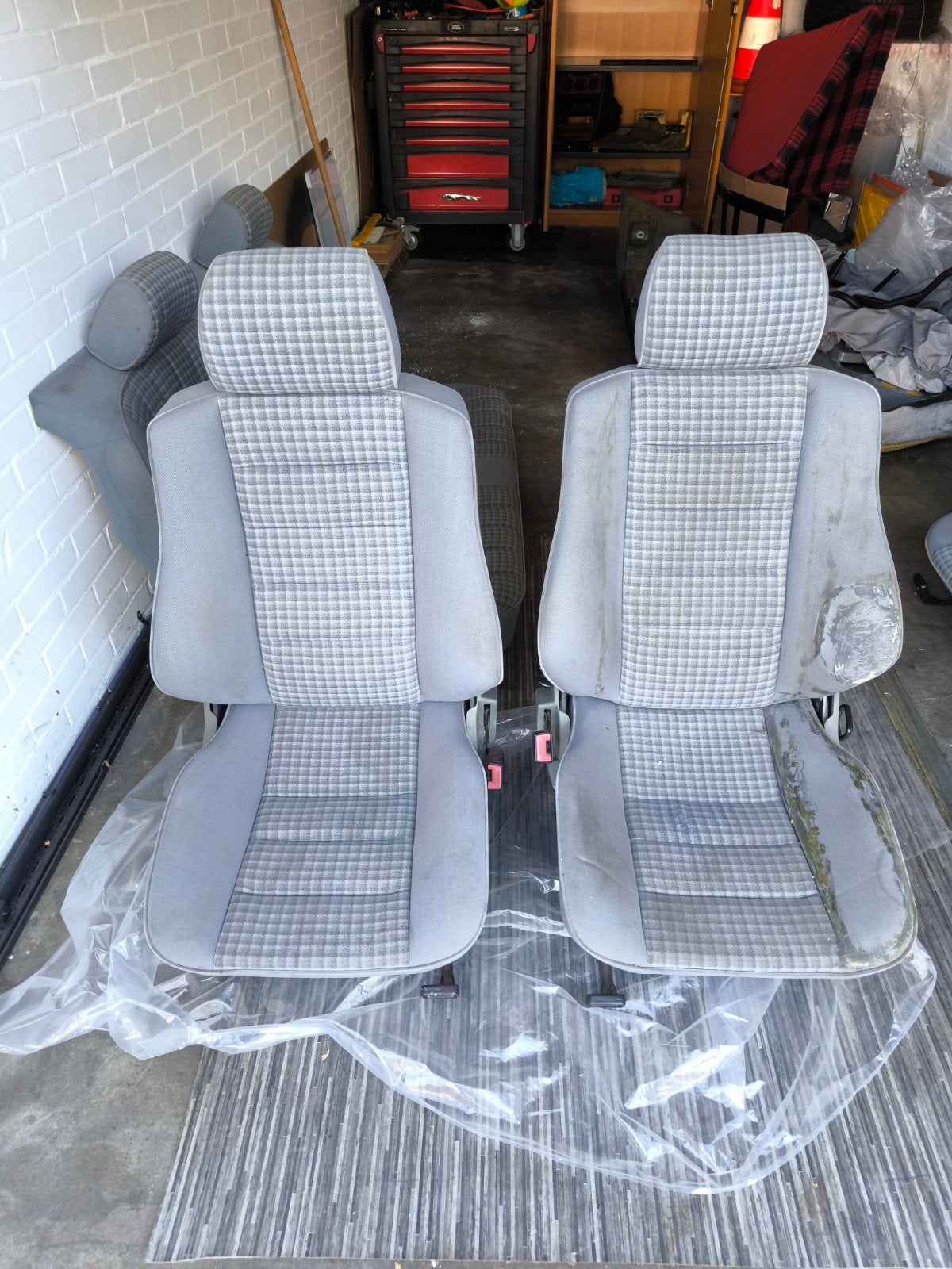 Recaro interieur mercedes 190 w201, Ophalen