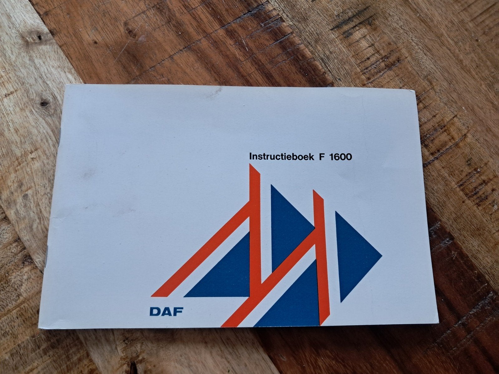 DAF Instructieboek F 1600, Ophalen of Verzenden