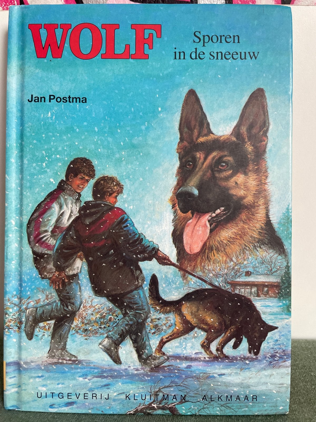 Wolf: Sporen in de sneeuw - Jan Postma (Kinderboek), Boeken, Ophalen, Zo goed als nieuw, Fictie