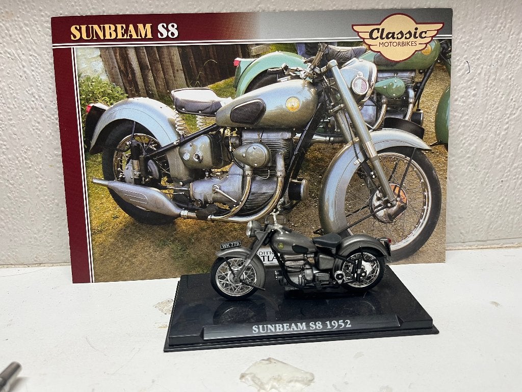 Sunbeam S8 1952, Ophalen of Verzenden, Zo goed als nieuw, Motor, Overige merken