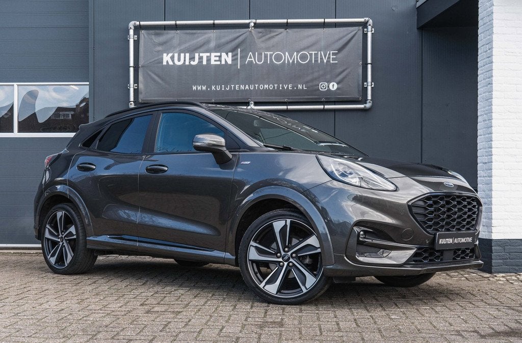 Ford Puma 1.0 EcoBoost ST-Line X / Automaat / Winter Pack!, 125 pk, 1226 kg, Leder en Stof, Bedrijf