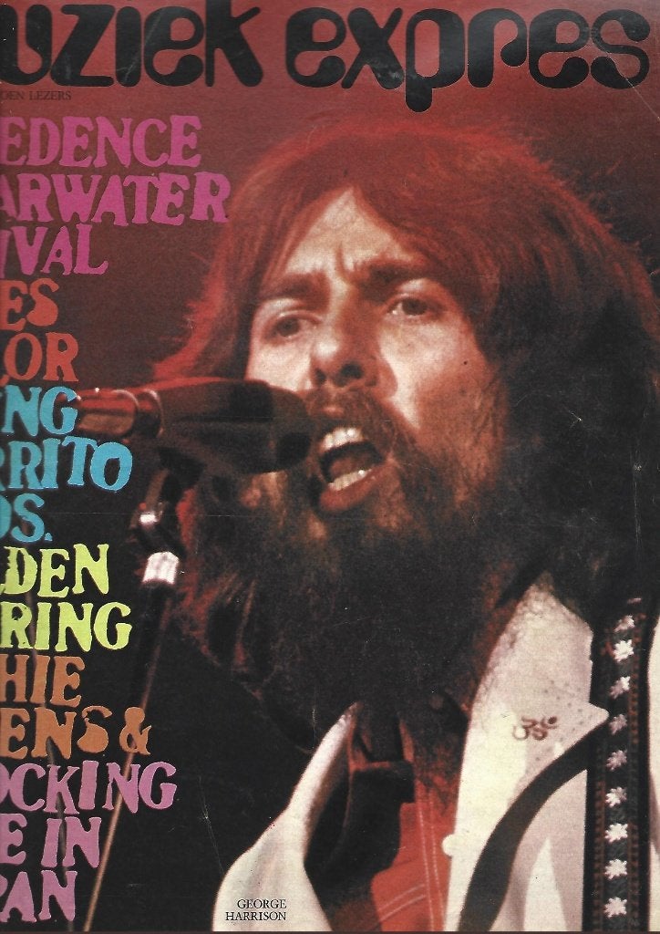 MUZIEK EXPRES OKTOBER 1971-EARRING-SHOCKING BLUE-PINK FLOYD, Boeken, Ophalen of Verzenden, Zo goed als nieuw, Muziek, Film of Tv