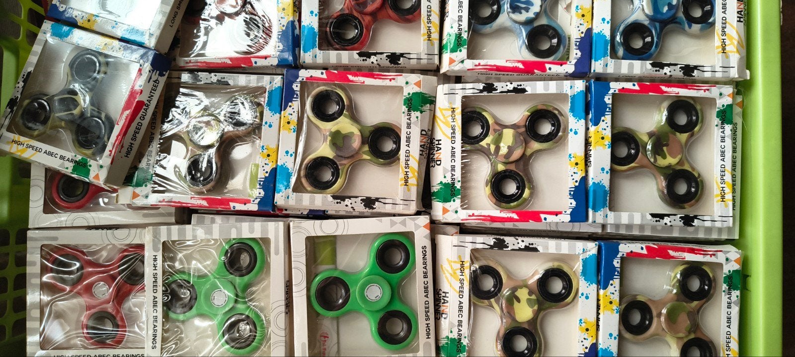 230x Fidget Spinners met ABEC High Speed 150.00 euro alles, Ophalen of Verzenden, Nieuw, Jongen of Meisje
