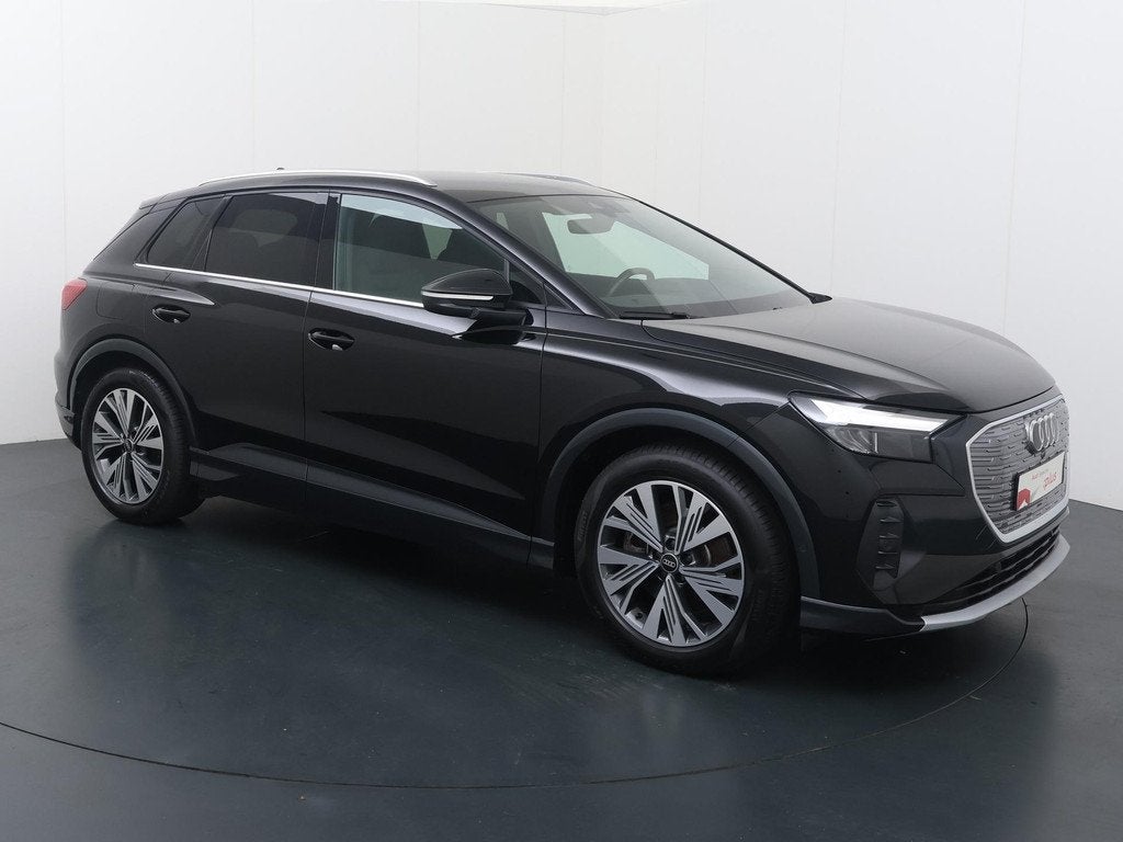 Audi Q4 e-tron 40 Advanced edition 77 kWh | 204 PK | SoH 91%, Auto's, Audi, 12 maanden, Gebruikt, Zwart, Zwart