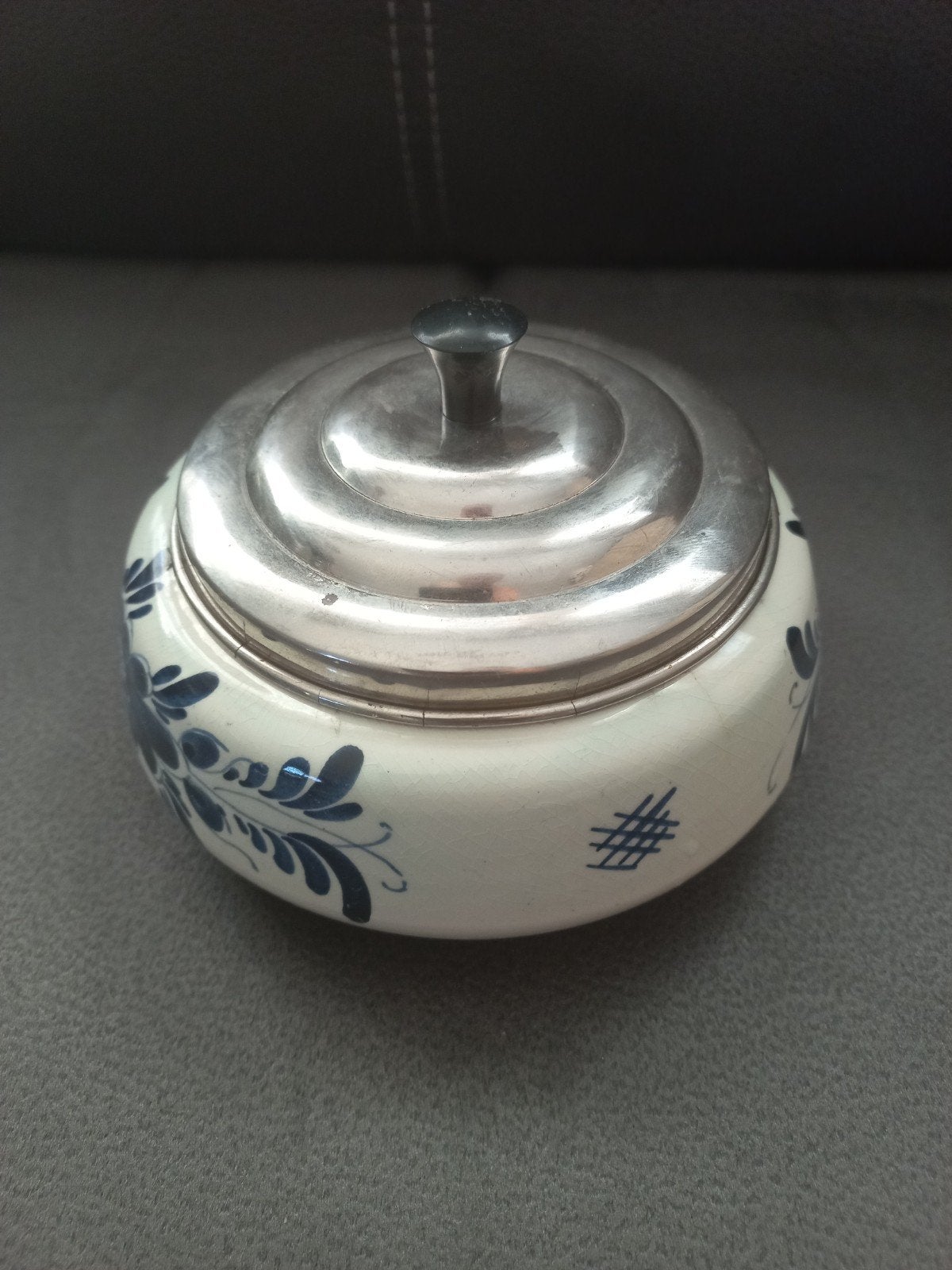 Delfts Blauw potje, Ophalen