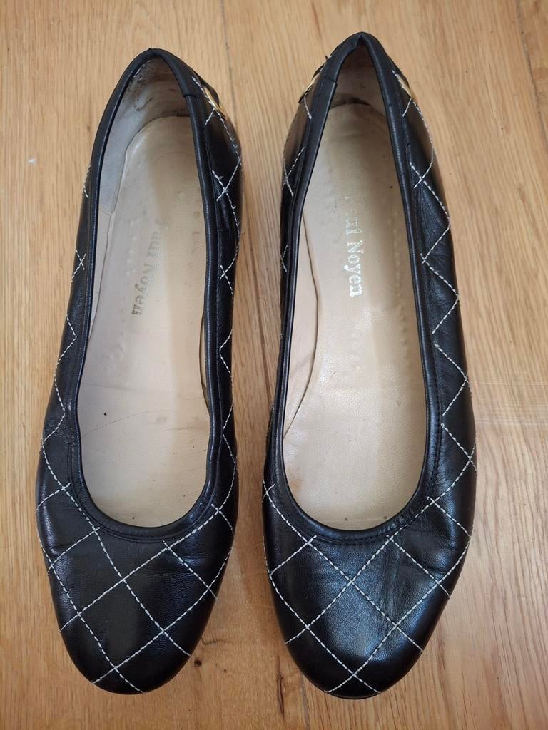 Paul Noyen zwarte ballerina's schoenen maat 42, Zwart, Paul Noyen, Gedragen, Ballerina's