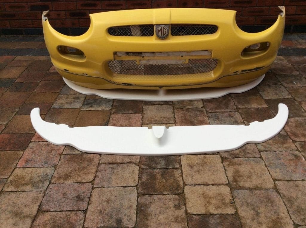mg f mgf mg tf mgtf KH-splitter spoiler nieuw voor, -, Voor, -, Nieuw
