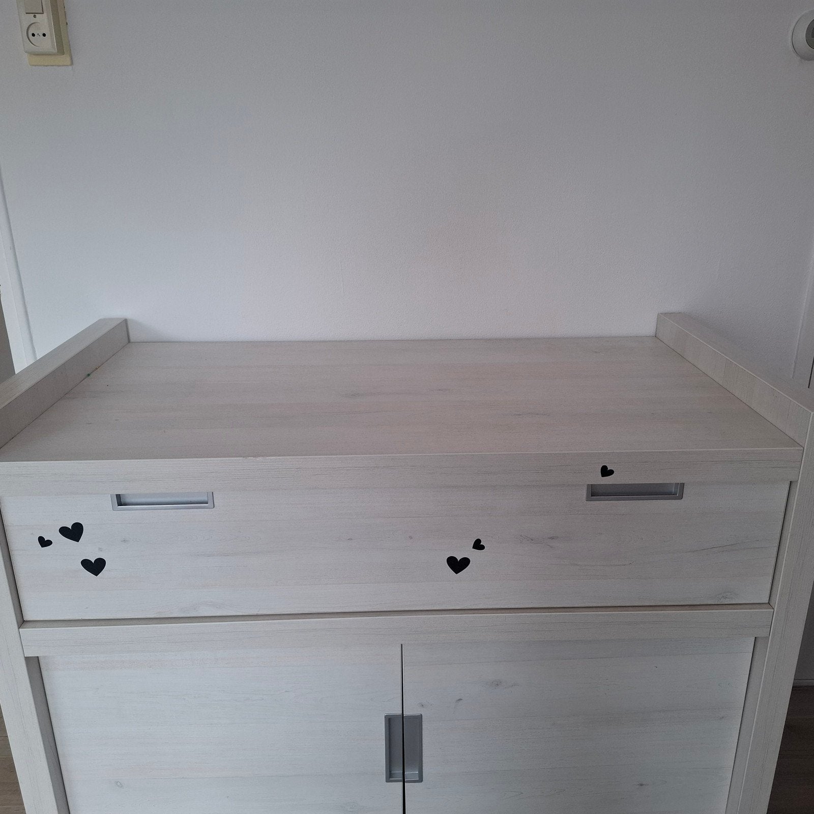 Mooie Baby Commode / Verschoontafel - Wit - In goede staat, 50 tot 70 cm, Ophalen of Verzenden, 90 tot 105 cm, 100 cm of meer