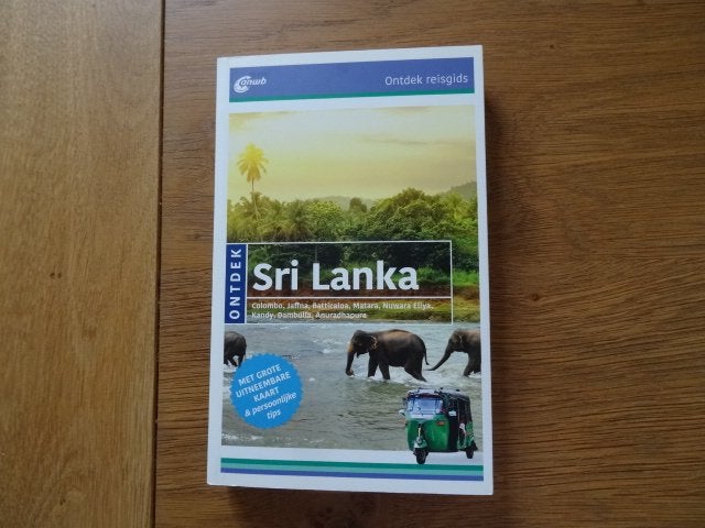 anwb Ontdek reisgids Sri Lanka ; met de wegenkaart, Europa, Nieuw, Ophalen of Verzenden, Reisgids of -boek