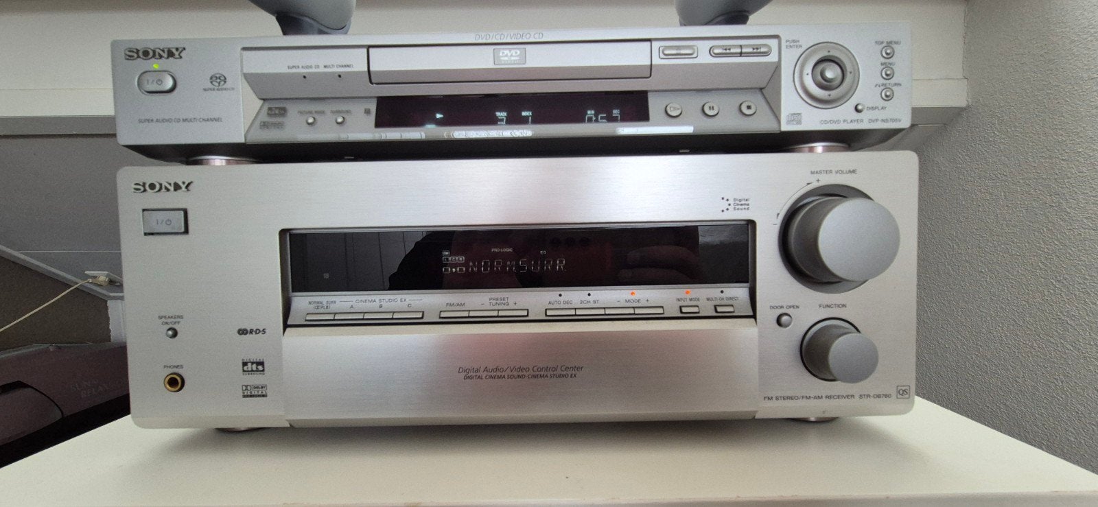 Sony dolby prologic set, Ophalen, Gebruikt, Sony, 120 watt of meer