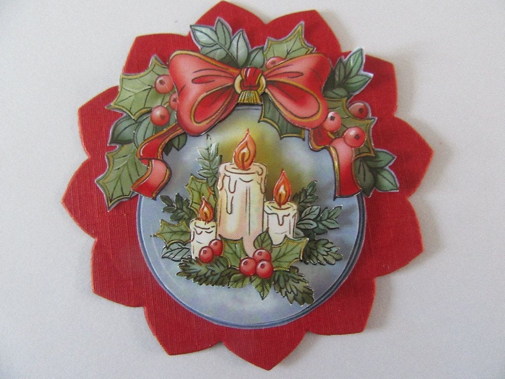 KERST 3D plaatjes met achtergrondje 1 t/m 11, Hobby en Vrije tijd, Ophalen of Verzenden, Nieuw, Overige thema's, Overige typen