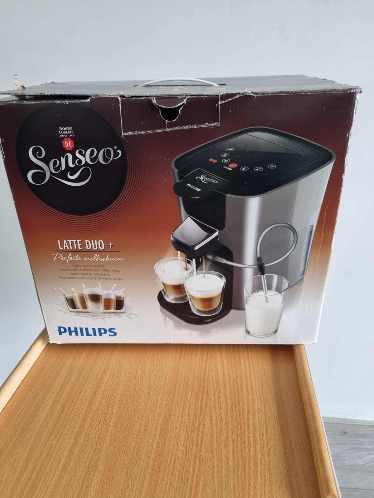 Philips Senseo Latte Duo + Koffiezetapparaat, Witgoed en Apparatuur, Koffiezetapparaten, Ophalen of Verzenden, Nieuw, Koffiemachine