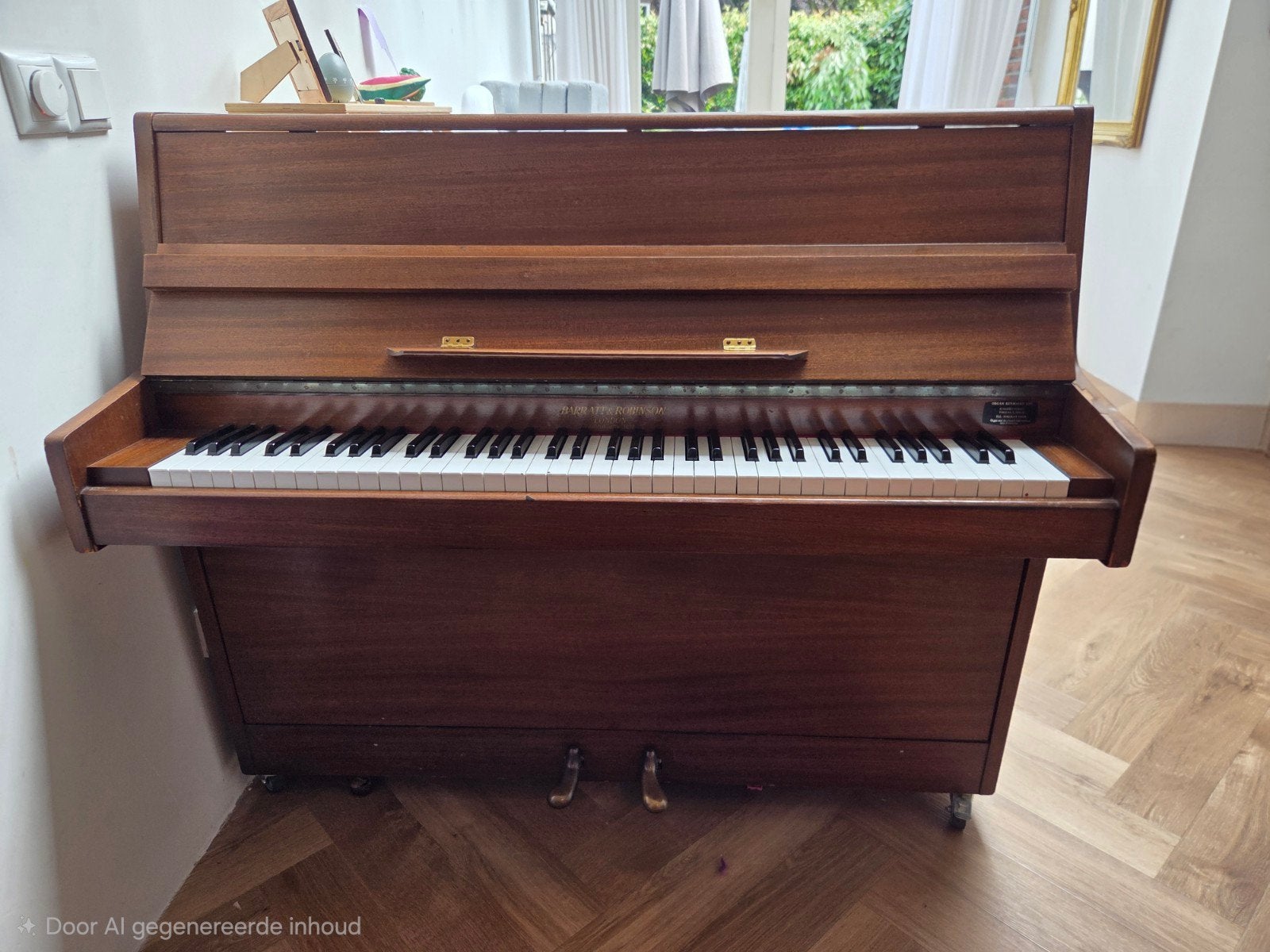 Barrett & London Piano - Compact 6 Octaaf, Ophalen, Gebruikt, Bruin, Piano