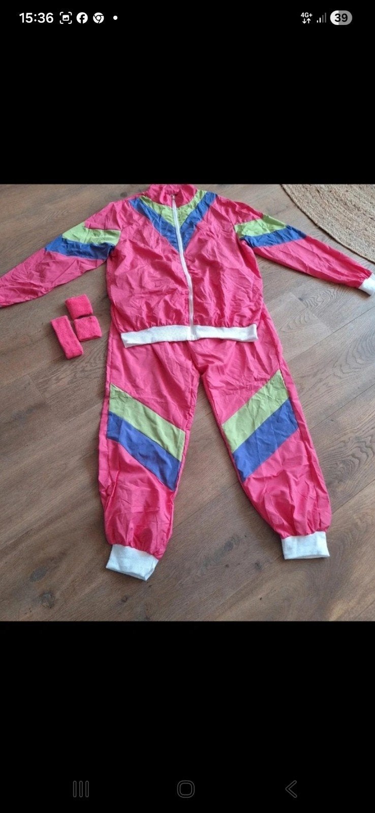 fout trainingspak 80's 90's retro gabber XL, Maat 46/48 (XL) of groter, Nieuw, Ophalen of Verzenden, Overige thema's