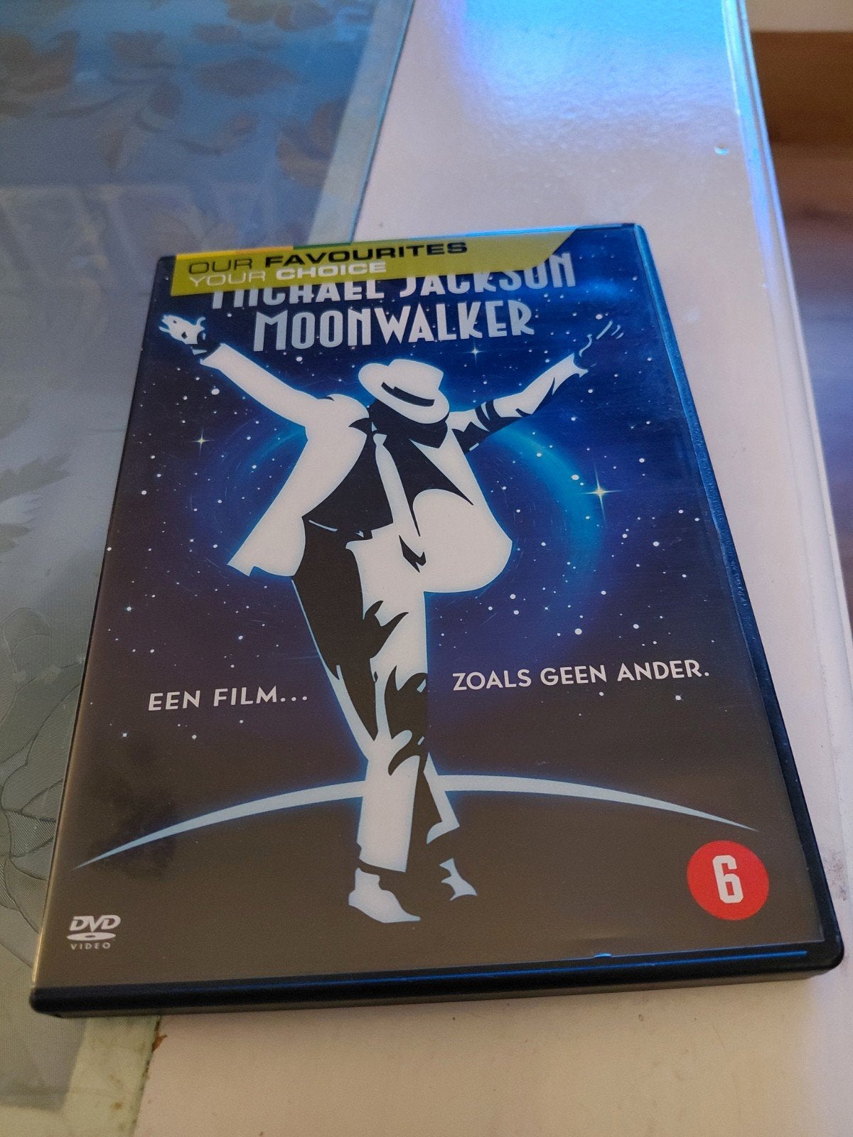 Moonwalker - Michael Jackson dvd., Engels, Nederlands, Ophalen of Verzenden, Zo goed als nieuw