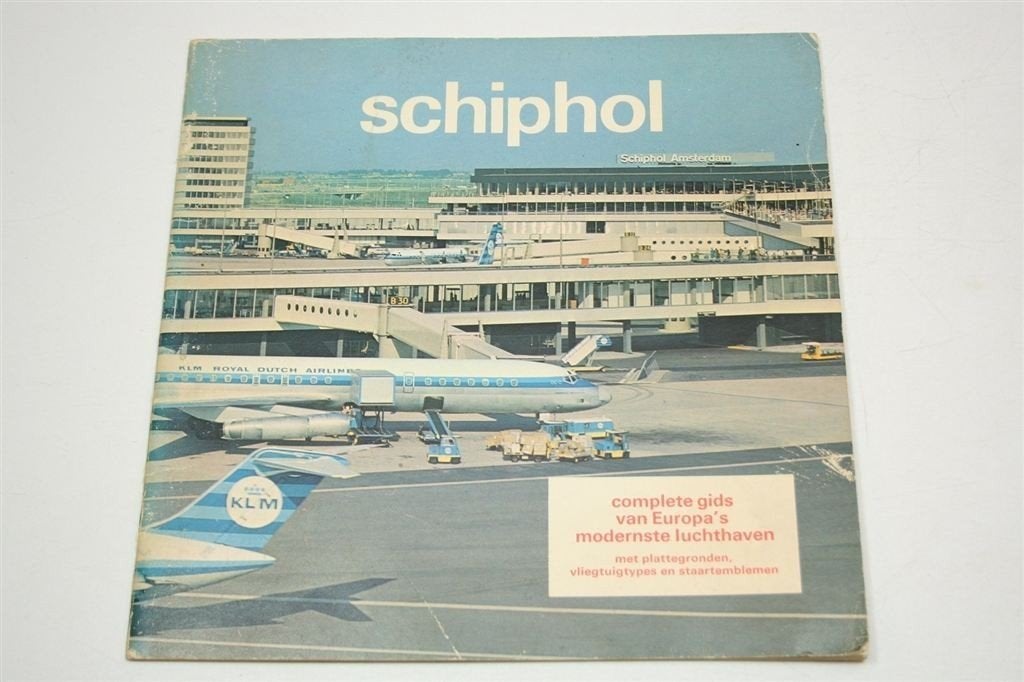 Schiphol — 1970, Complete Gids Europas Modernste Luchthaven, Verzamelen, Gebruikt, Schaalmodel, -, -