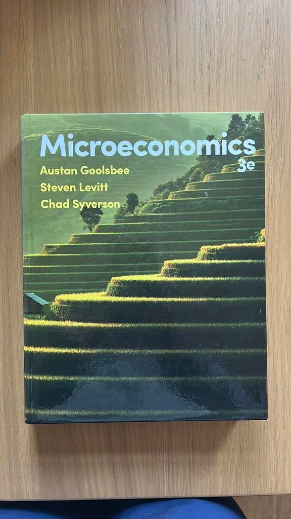Microeconomics, Ophalen of Verzenden, Zo goed als nieuw