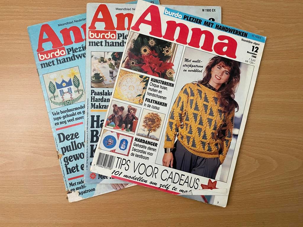 Vintage Anna handwerken (‘80), Boeken, Ophalen of Verzenden, Zo goed als nieuw, Overige typen