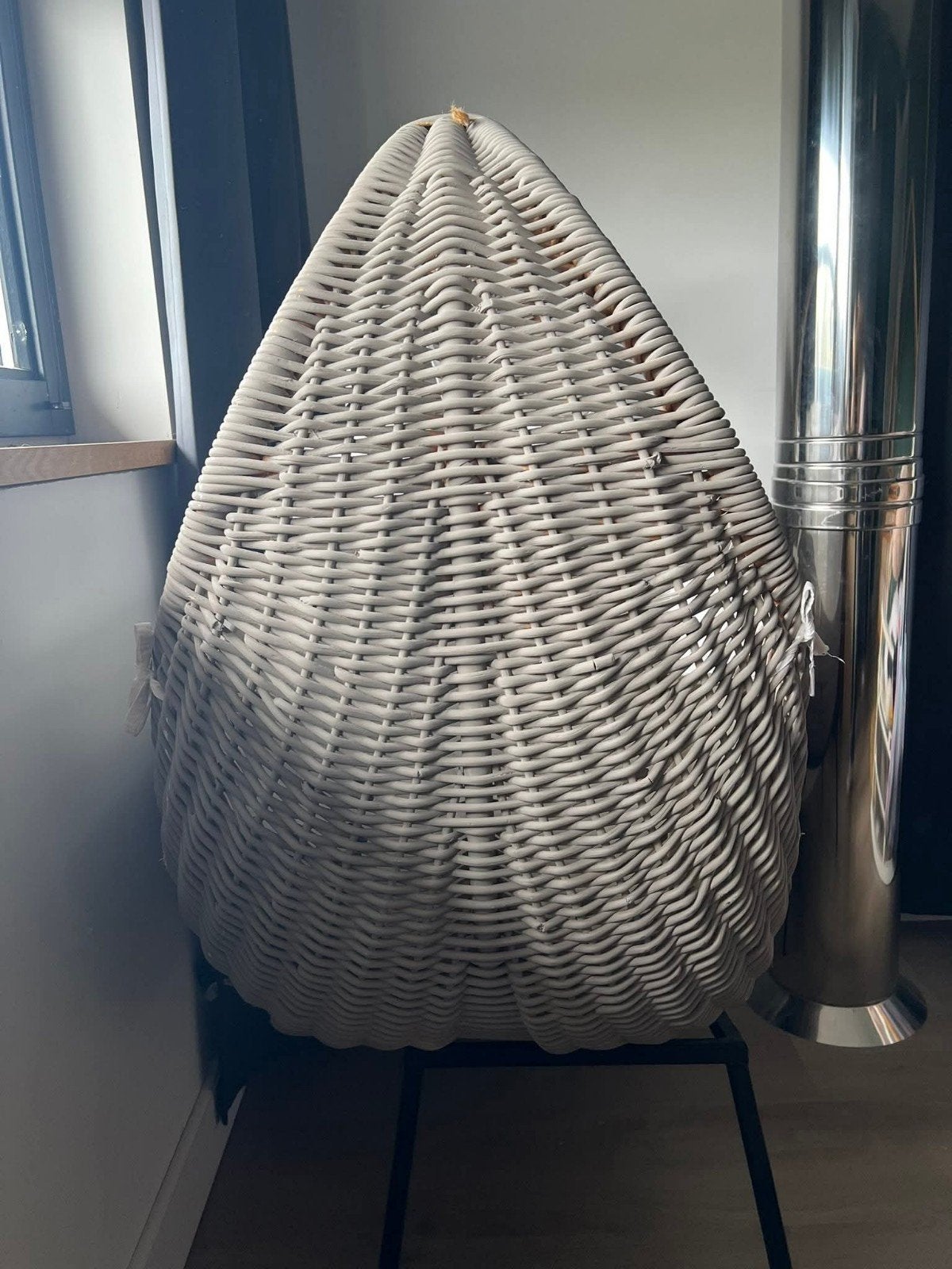 Stijlvolle Wieg van Rotan - Zo goed als nieuw, Ophalen of Verzenden, Zo goed als nieuw, Wieg