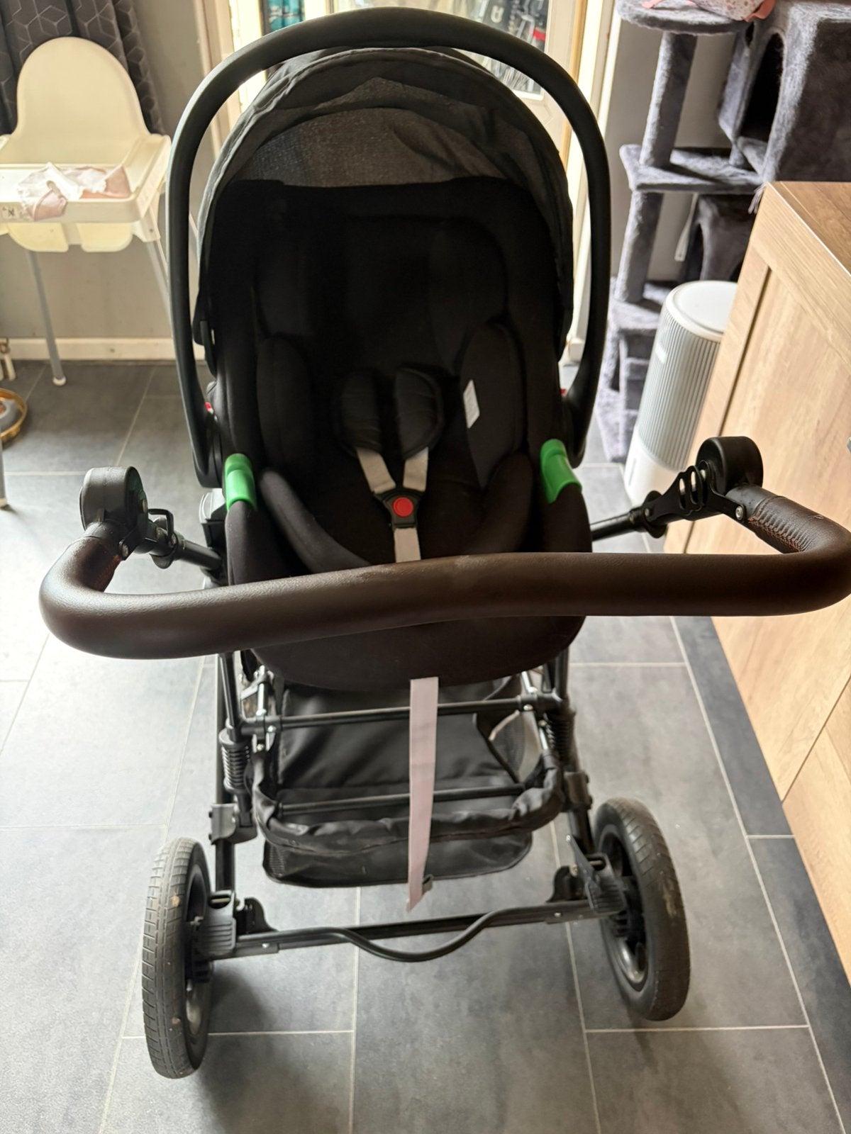 Kinderwagen 3in1, Kinderen en Baby's, Kinderwagens en Combinaties, Met autostoeltje, Zo goed als nieuw, Ophalen, Kinderwagen