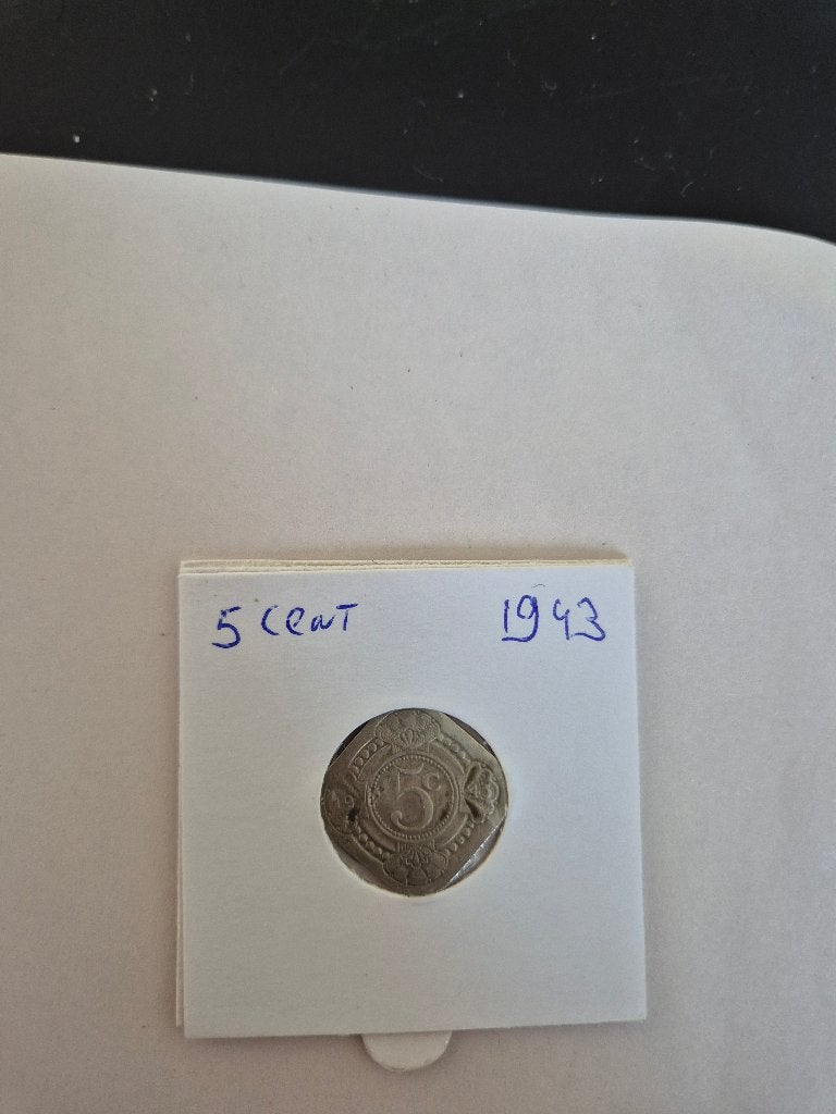 6x vierkante stuiver Wilhelmina, Postzegels en Munten, Munten | Nederland, Ophalen of Verzenden, Koningin Wilhelmina, 5 cent, Setje