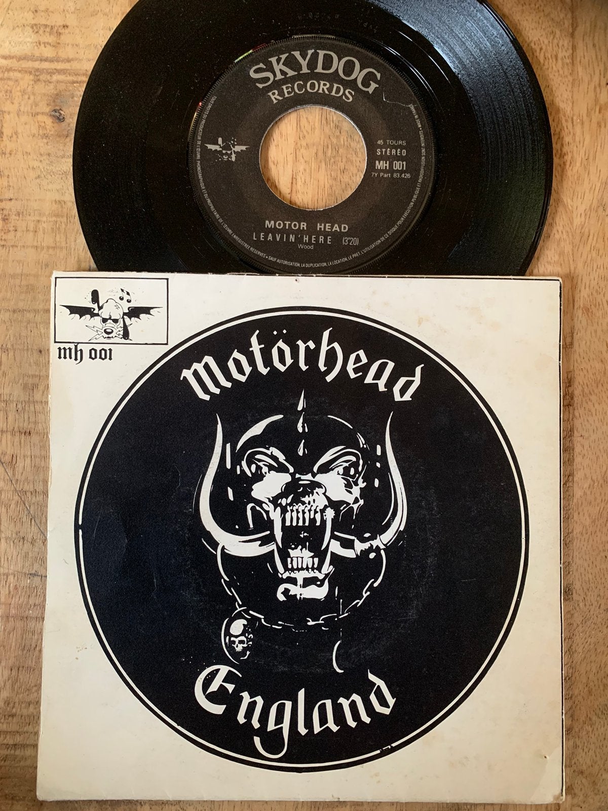 Heavy Metal Hard Rock Motörhead England vinyl single Leavin’, Ophalen of Verzenden, Gebruikt