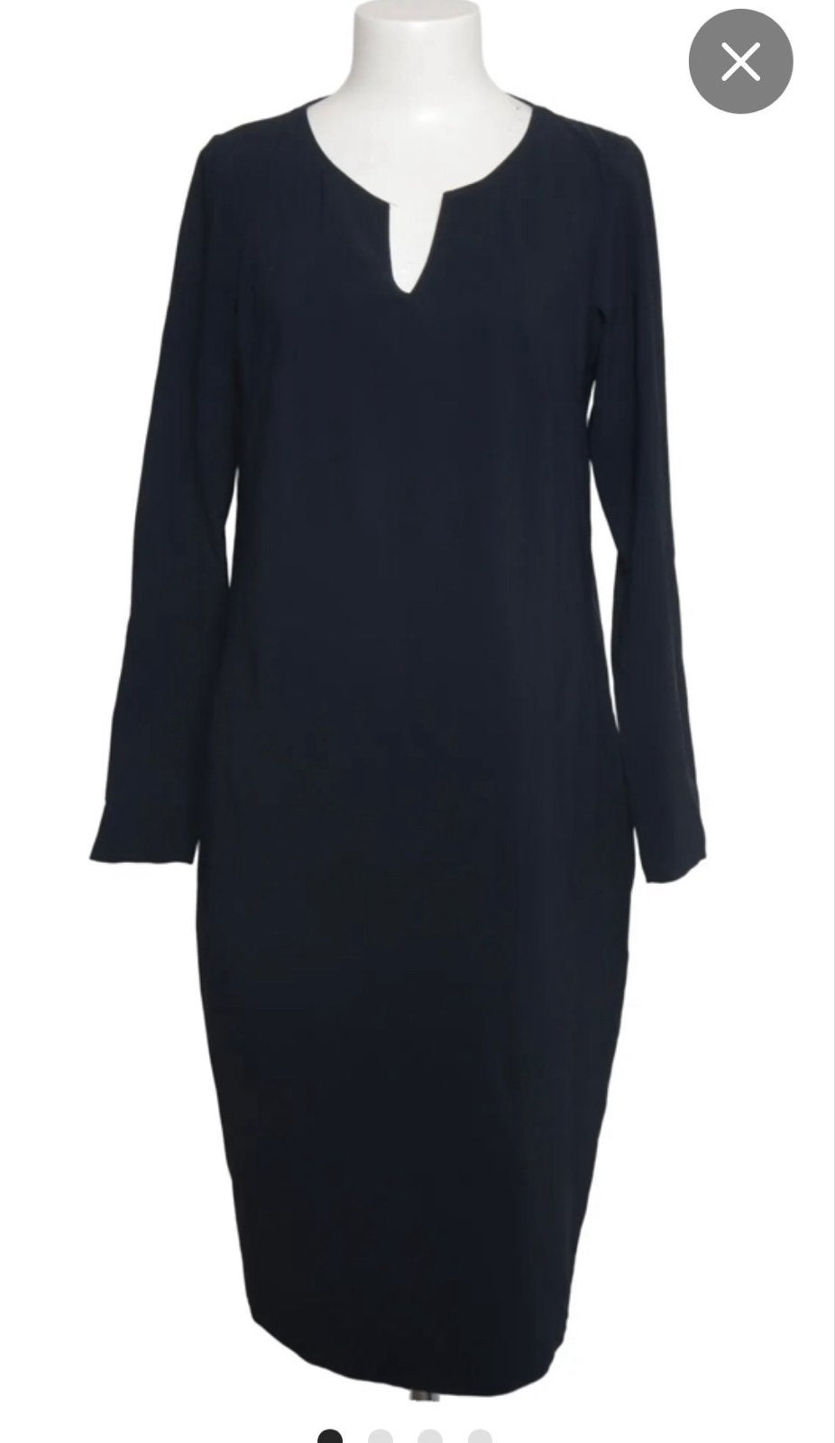 Studio Anneloes Simplicity Jurk Travelstof - Navy/Grijs, Blauw, Maat 42/44 (L), Ophalen of Verzenden, Zo goed als nieuw