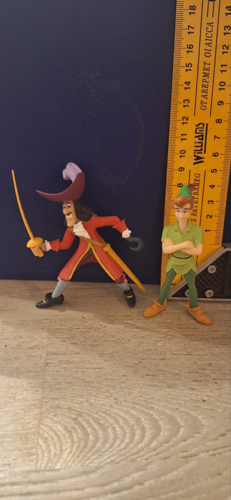 Peter Pan poppetjes set van 2 Disney (26326), ., Bullyland, Ophalen of Verzenden, Zo goed als nieuw