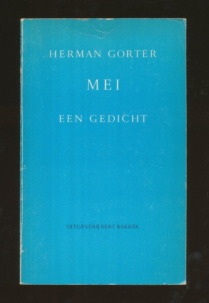 GORTER, H: Mei een gedicht, Gelezen, Gorter, H, Ophalen of Verzenden, Eén auteur