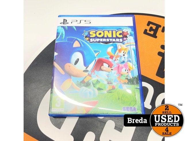 PS5 - Sonic Superstars, Playstation, Zo goed als nieuw, Support@playstation.com, 2207 Bridgepointe Parkway
San Mateo, CA 94404
United States