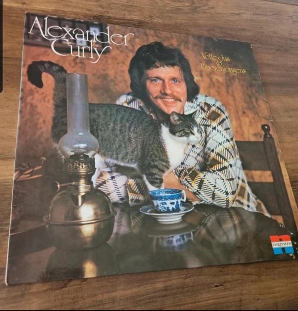 Alexander Curly - Vette Jus & Boerenjongens LP (1975), Ophalen of Verzenden, 1970 - 1979, Gebruikt, 12 inch