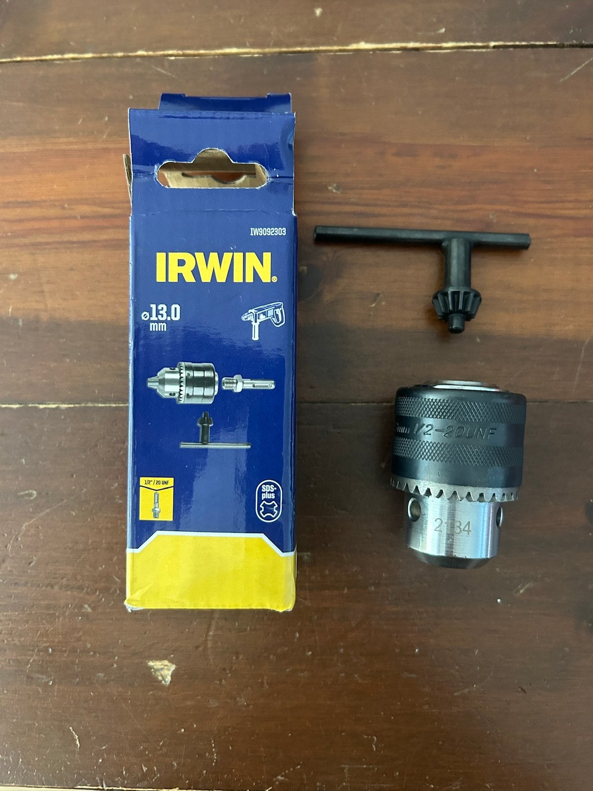 Irwin Boorkop, Ophalen, Nieuw, Boormachine