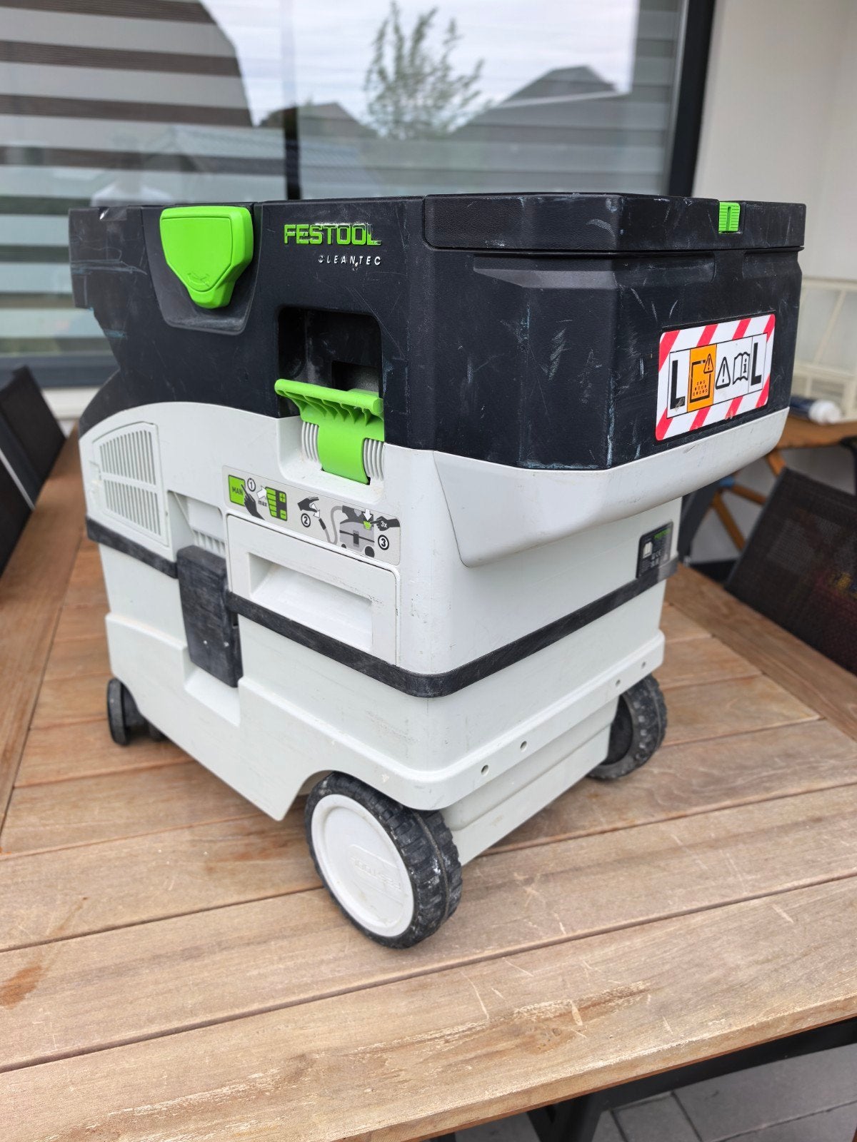 Festool stofzuiger ctlc midi 1 met 2x nieuw 4,0Ah accu's, Ophalen, Gebruikt, Overige typen