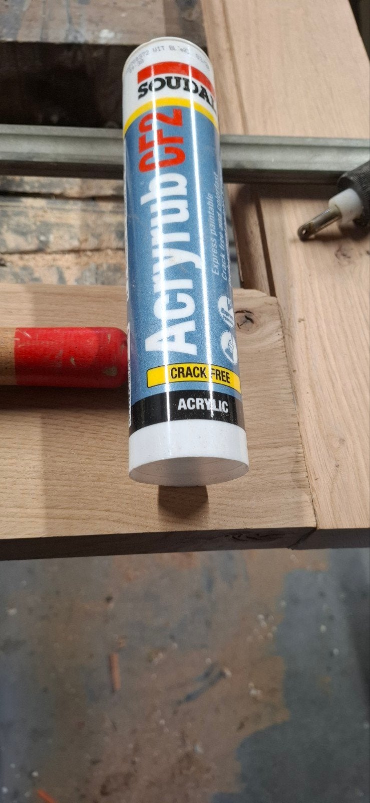 acrylaat kit, Doe-het-zelf en Verbouw, Ophalen of Verzenden, Nieuw, Wit